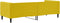 vidaXL - Slaapbank - 80x200 - cm - fluweel - geel