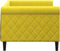 vidaXL - Slaapbank - 80x200 - cm - fluweel - geel