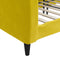 vidaXL - Slaapbank - 80x200 - cm - fluweel - geel