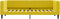 vidaXL - Slaapbank - 80x200 - cm - fluweel - geel