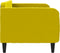 vidaXL - Slaapbank - 80x200 - cm - fluweel - geel