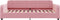 vidaXL - Slaapbank - 80x200 - cm - fluweel - roze