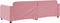 vidaXL - Slaapbank - 80x200 - cm - fluweel - roze