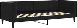 vidaXL - Slaapbank - 80x200 - cm - fluweel - zwart