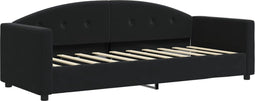 vidaXL - Slaapbank - 80x200 - cm - fluweel - zwart