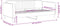 vidaXL - Slaapbank - 80x200 - cm - fluweel - zwart