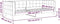 vidaXL - Slaapbank - 80x200 - cm - fluweel - zwart