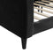 vidaXL - Slaapbank - 80x200 - cm - fluweel - zwart