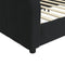 vidaXL - Slaapbank - 80x200 - cm - fluweel - zwart