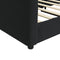 vidaXL - Slaapbank - 80x200 - cm - fluweel - zwart