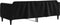 vidaXL - Slaapbank - 80x200 - cm - fluweel - zwart