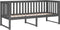 vidaXL - Slaapbank - 80x200 - cm - massief - grenenhout - grijs