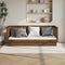 vidaXL - Slaapbank - 80x200 - cm - massief - grenenhout - honingbruin