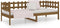 vidaXL - Slaapbank - 80x200 - cm - massief - grenenhout - honingbruin