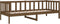 vidaXL - Slaapbank - 80x200 - cm - massief - grenenhout - honingbruin