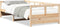 vidaXL - Slaapbank - 80x200 - cm - massief - grenenhout - naturel
