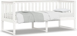vidaXL - Slaapbank - 80x200 - cm - massief - grenenhout - wit