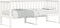 vidaXL - Slaapbank - 80x200 - cm - massief - grenenhout - wit