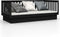 vidaXL - Slaapbank - 80x200 - cm - massief - grenenhout - zwart