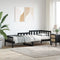 vidaXL - Slaapbank - 80x200 - cm - massief - grenenhout - zwart