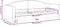 vidaXL - Slaapbank - 80x200 - cm - stof - crèmekleurig