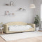 vidaXL - Slaapbank - 80x200 - cm - stof - crèmekleurig