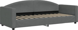 vidaXL - Slaapbank - 80x200 - cm - stof - donkergrijs