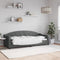 vidaXL - Slaapbank - 80x200 - cm - stof - donkergrijs