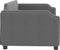 vidaXL - Slaapbank - 80x200 - cm - stof - donkergrijs