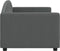 vidaXL - Slaapbank - 80x200 - cm - stof - donkergrijs