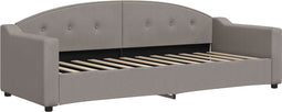 vidaXL - Slaapbank - 80x200 - cm - stof - taupe