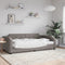 vidaXL - Slaapbank - 80x200 - cm - stof - taupe