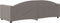 vidaXL - Slaapbank - 80x200 - cm - stof - taupe