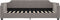 vidaXL - Slaapbank - 80x200 - cm - stof - taupe