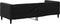 vidaXL - Slaapbank - 80x200 - cm - stof - zwart