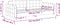 vidaXL - Slaapbank - 90x190 - cm - fluweel - donkergrijs