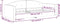 vidaXL - Slaapbank - 90x190 - cm - fluweel - donkergrijs