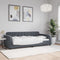 vidaXL - Slaapbank - 90x190 - cm - fluweel - donkergrijs