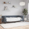 vidaXL - Slaapbank - 90x190 - cm - fluweel - donkergrijs
