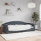 vidaXL - Slaapbank - 90x190 - cm - fluweel - donkergrijs