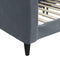 vidaXL - Slaapbank - 90x190 - cm - fluweel - donkergrijs
