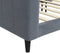 vidaXL - Slaapbank - 90x190 - cm - fluweel - donkergrijs