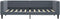 vidaXL - Slaapbank - 90x190 - cm - fluweel - donkergrijs