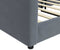vidaXL - Slaapbank - 90x190 - cm - fluweel - donkergrijs