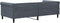vidaXL - Slaapbank - 90x190 - cm - fluweel - donkergrijs