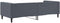 vidaXL - Slaapbank - 90x190 - cm - fluweel - donkergrijs