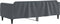 vidaXL - Slaapbank - 90x190 - cm - fluweel - donkergrijs