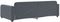 vidaXL - Slaapbank - 90x190 - cm - fluweel - donkergrijs