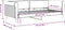 vidaXL - Slaapbank - 90x190 - cm - fluweel - lichtgrijs