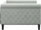 vidaXL - Slaapbank - 90x190 - cm - fluweel - lichtgrijs